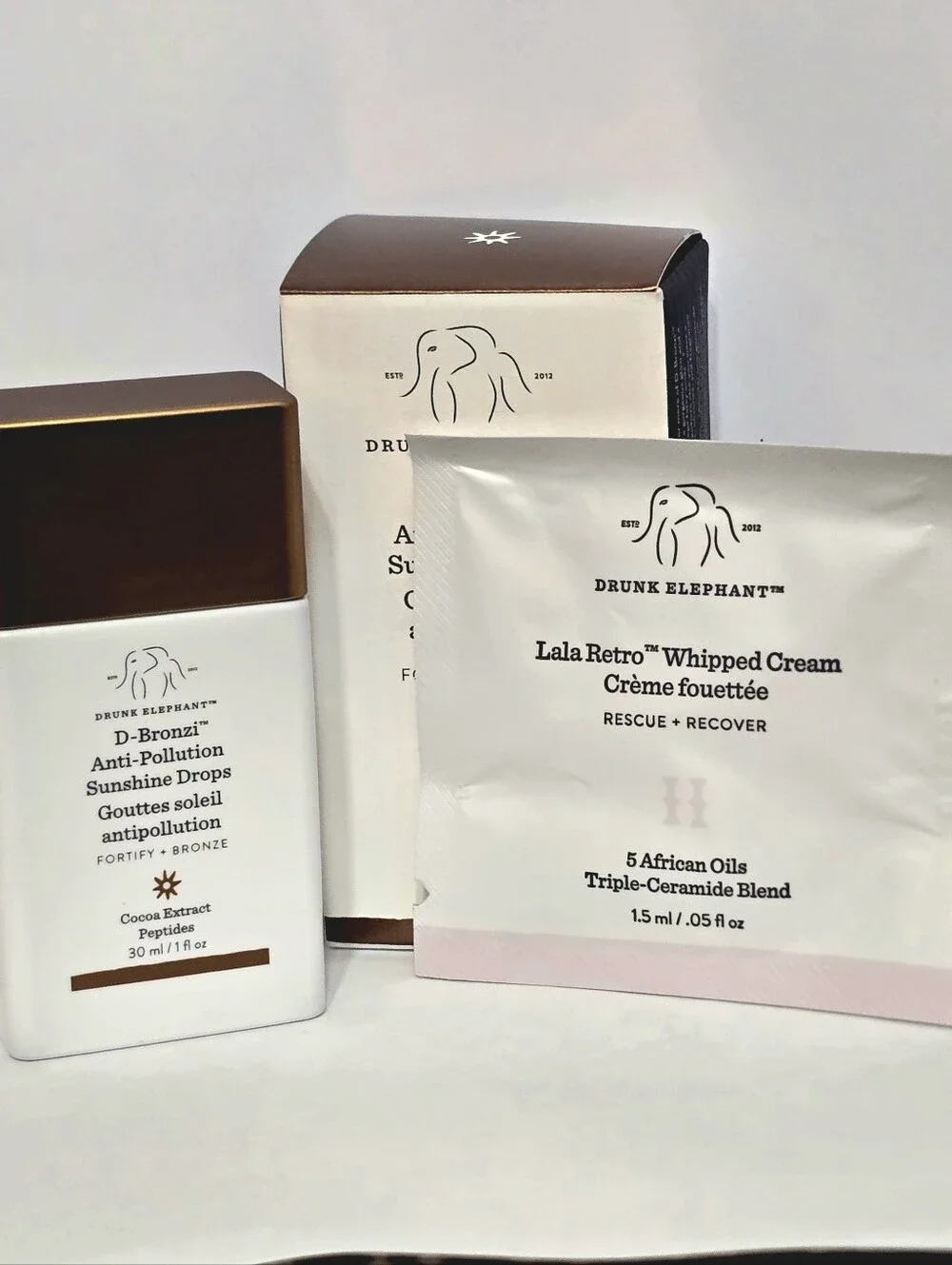 Drunk Elephant D-Bronzi Anti-Pollution Sunshine Drops 30ml New
